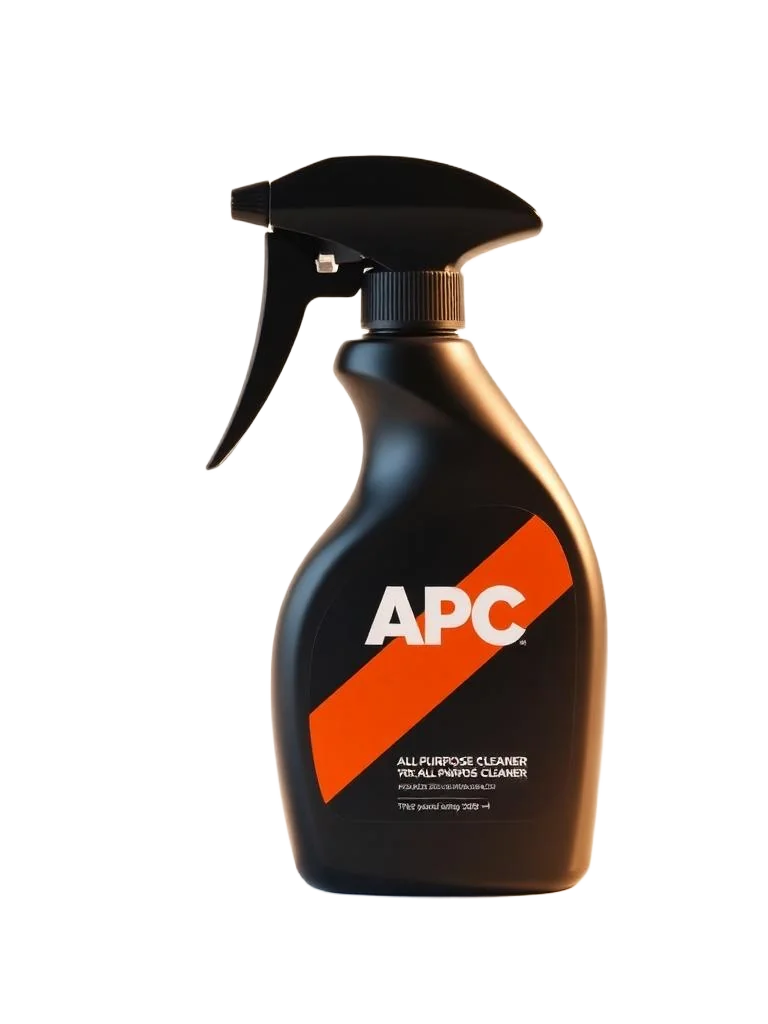 Borrifador preto de limpador multuso APC